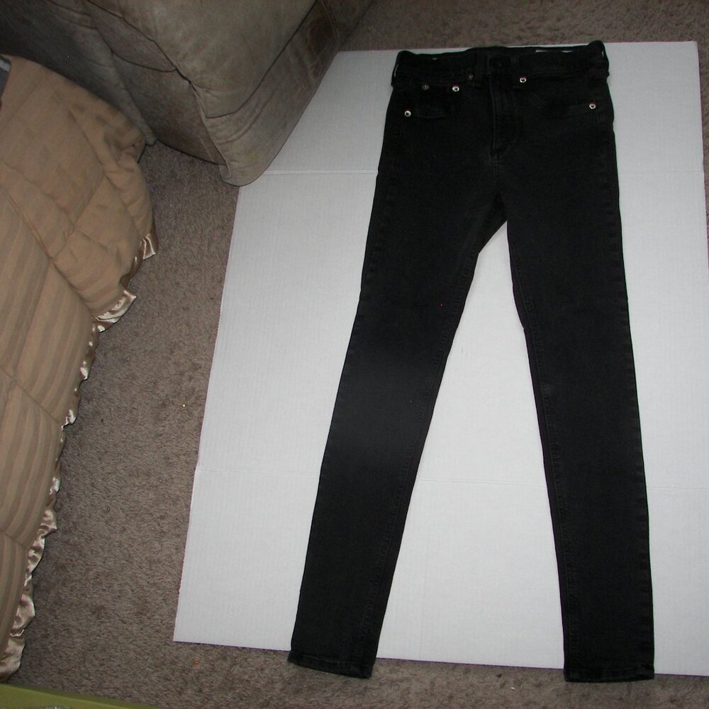 Rag and Bone women's black Ankle Skinny jeans size 26